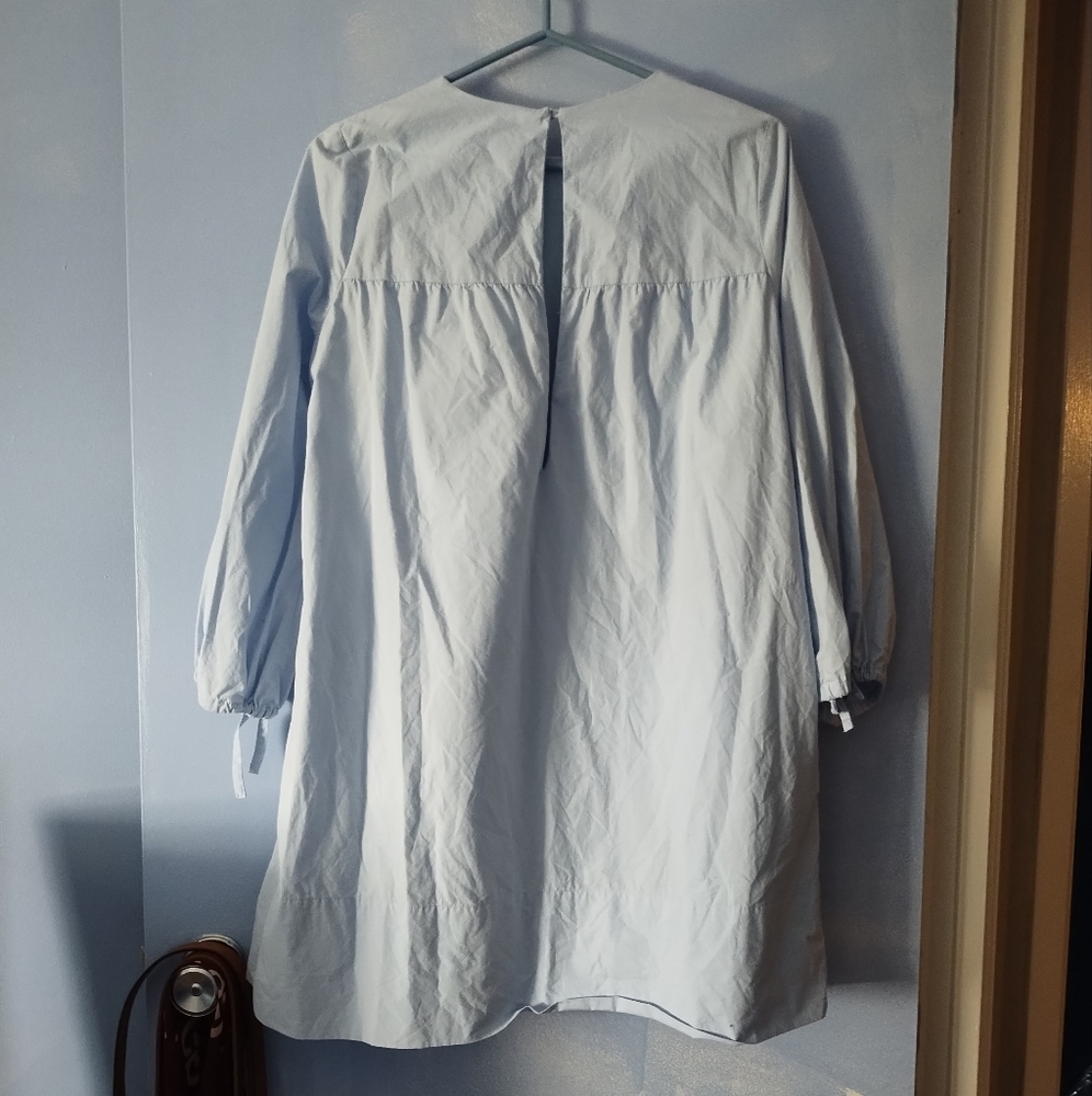Wilfred Le Fou Lessines Dress Babydoll Blue - Picture 5 of 7